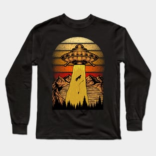 UFO Catch Fisherman Long Sleeve T-Shirt